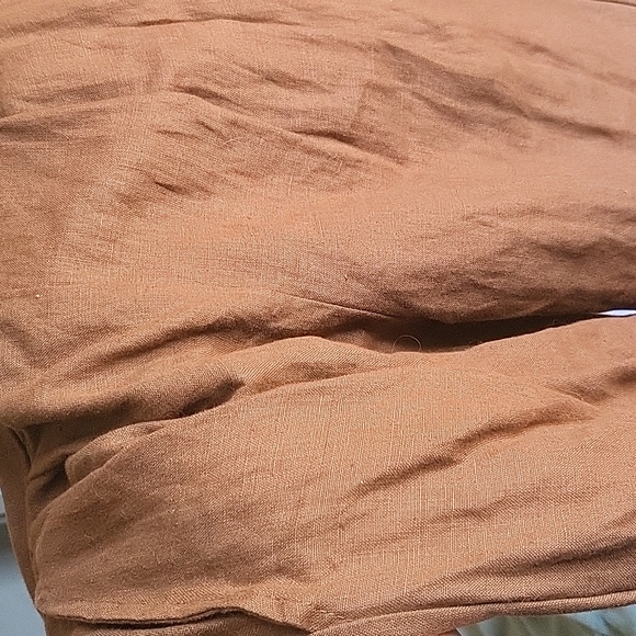 Sotela Adobe pleated trouser brown linen size 0 (26" waist) - Picture 13 of 13